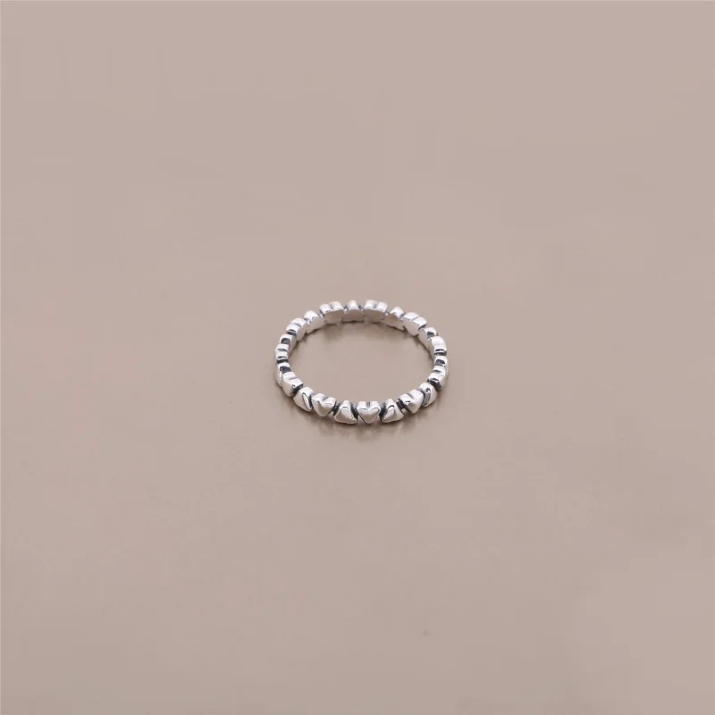 (imagem para) Anel PANDORA Coração de prata - 190837 - Visualizar 2