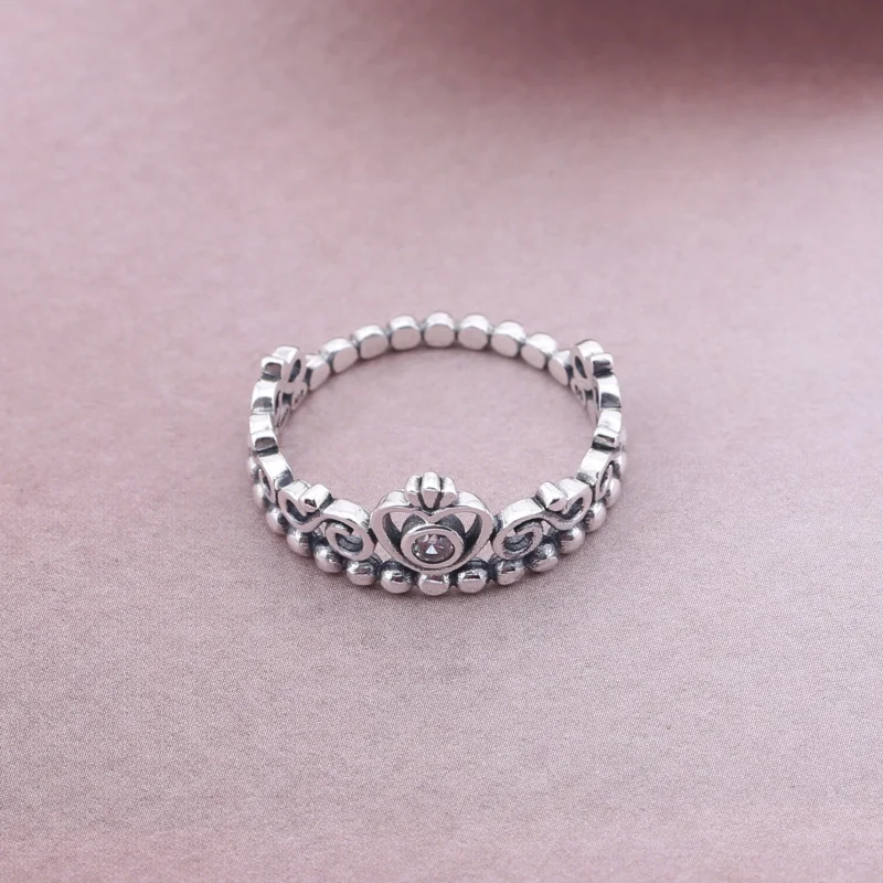 (imagem para) Anel PANDORA de Prata Tiara de Princesa - 190880CZ - Visualizar 2