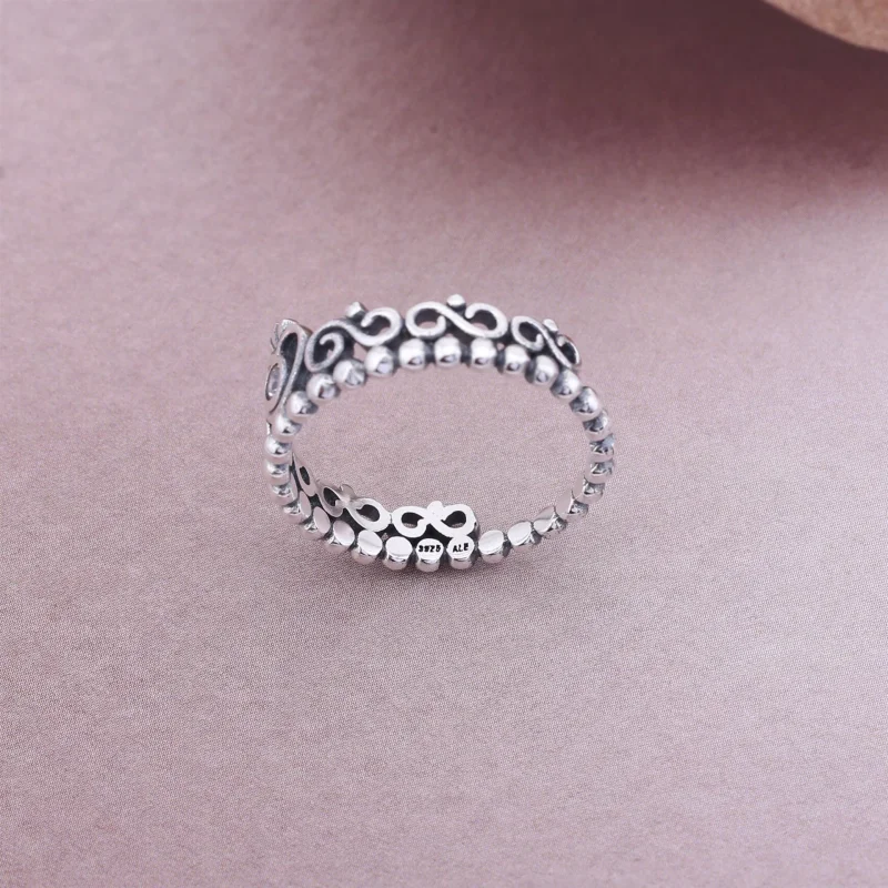 (imagem para) Anel PANDORA de Prata Tiara de Princesa - 190880CZ - Visualizar 3