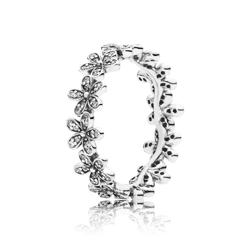 (imagem para) Anel PANDORA Delicadas Bem-me-Quer - 190934CZ