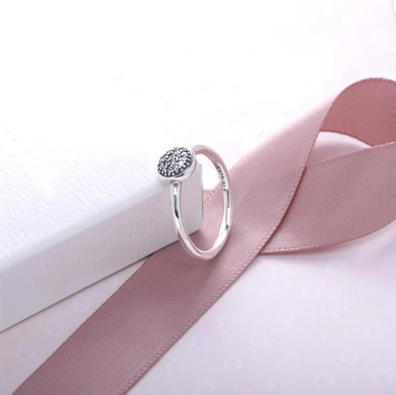 (imagem para) Anel PANDORA Gota Brilhante - 191009CZ - Visualizar 2