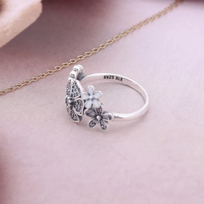 (imagem para) Anel PANDORA Buquê da Primavera - 190984CZ - Visualizar 3