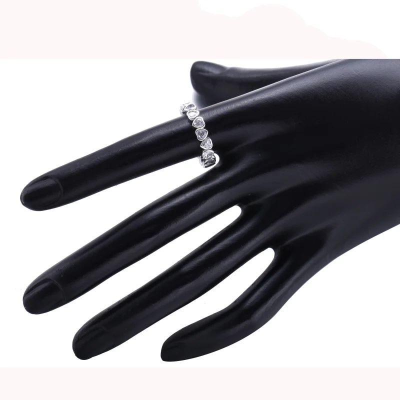 (imagem para) Anel PANDORA Coração Brilhante - 190897CZ - Visualizar 3