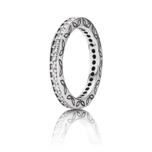 (imagem para) Anel PANDORA de Prata, cubic zirconia - 190618CZ