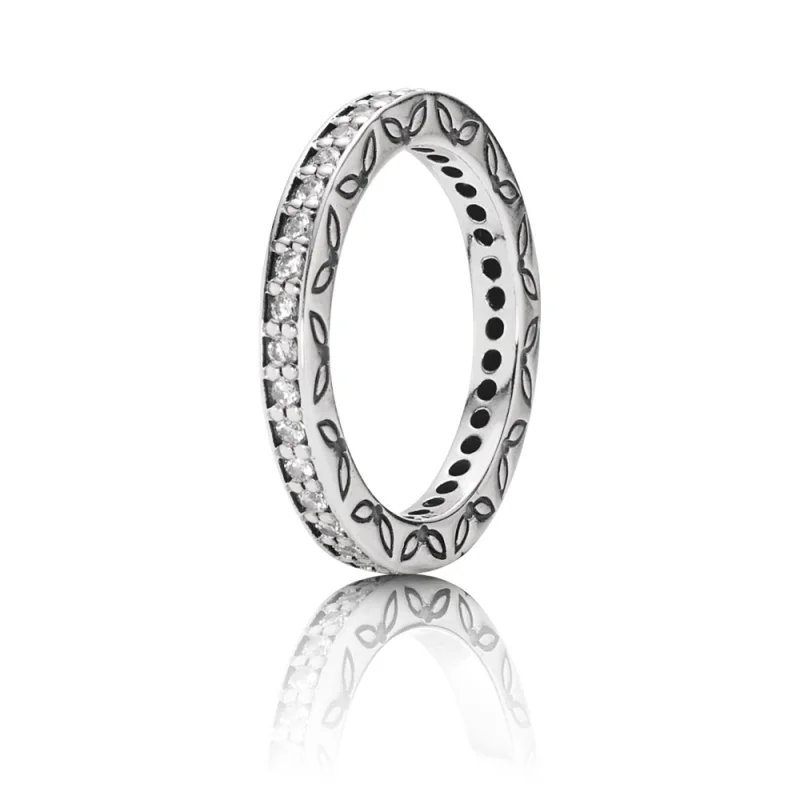 (imagem para) Anel PANDORA de Prata, cubic zirconia - 190618CZ
