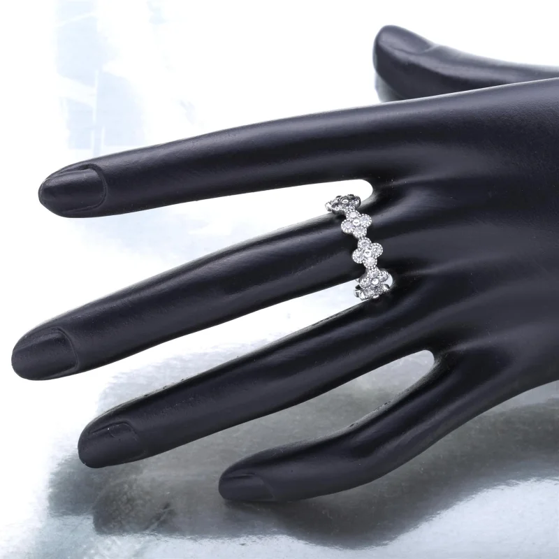 (imagem para) Anel PANDORA Flores do Oriente - 191000CZ - Visualizar 7