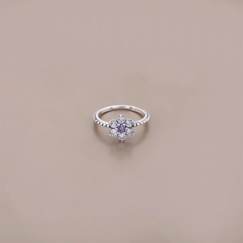 (imagem para) Anel PANDORA Forget-me-Knot Flor da Recordação - 190990ACZ - Visualizar 2