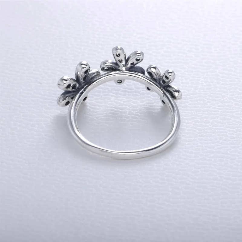 (imagem para) Anel PANDORA Jardim de Bem-me-Quer - 190933CZ - Visualizar 3