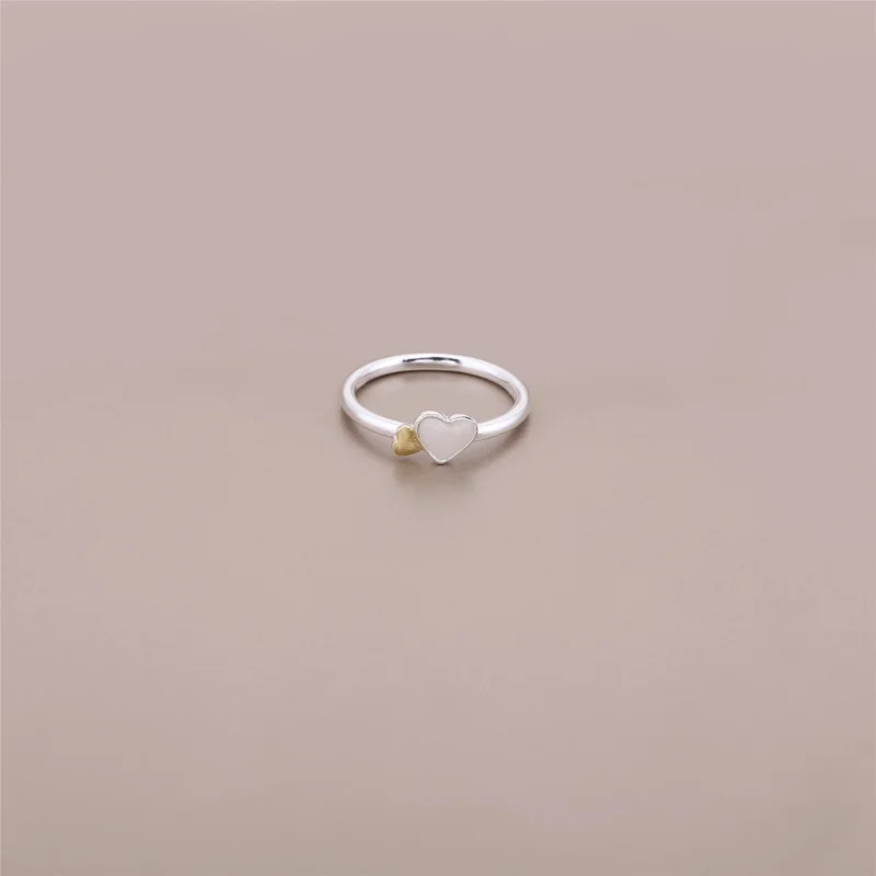 (imagem para) Anel PANDORA Luminous Hearts - 190998MOP - Anéis - Visualizar 2