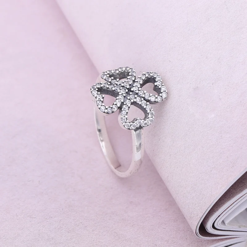(imagem para) Anel PANDORA Pétalas do Amor - 190978CZ - Visualizar 2