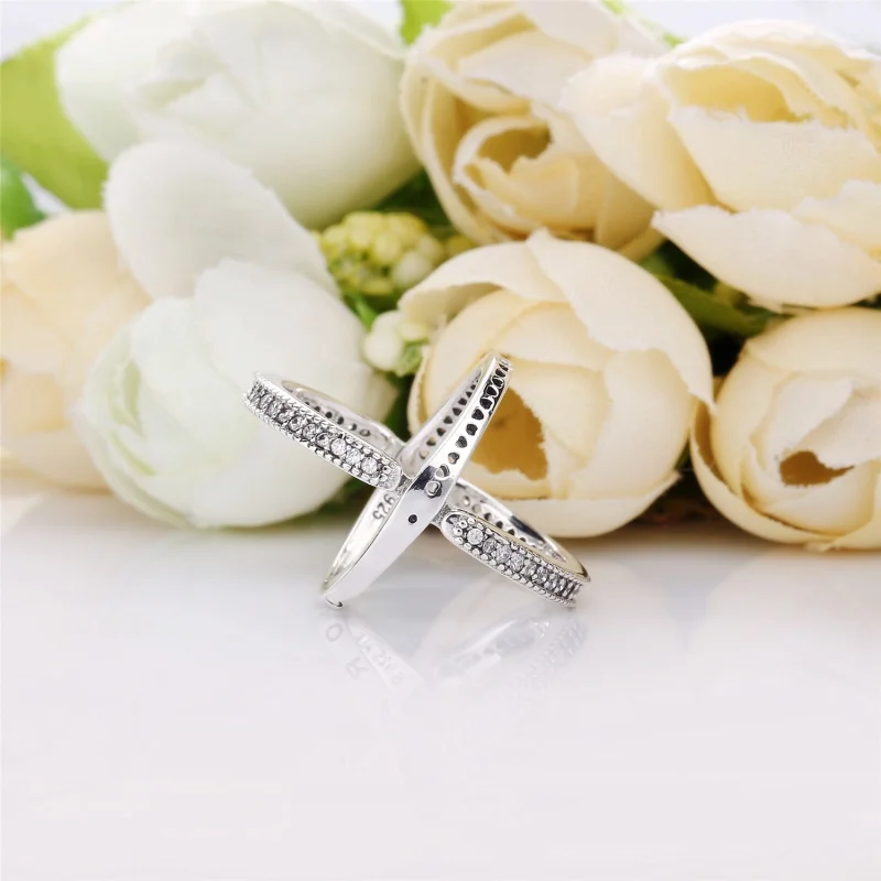 (imagem para) Anel para Sempre PANDORA Signature - 197404CZ - Visualizar 3