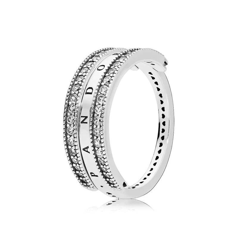 (imagem para) Anel para Sempre PANDORA Signature - 197404CZ