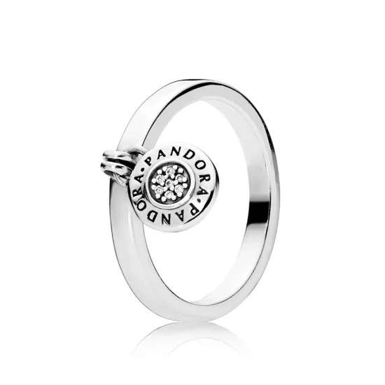 (imagem para) Anel PANDORA Signature Cadeado - 197400CZ