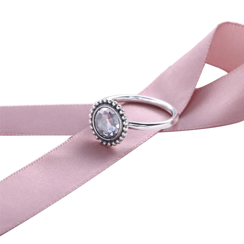 (imagem para) Anel PANDORA de Prata com Zircônia Cúbica - 190904CZ - Visualizar 2