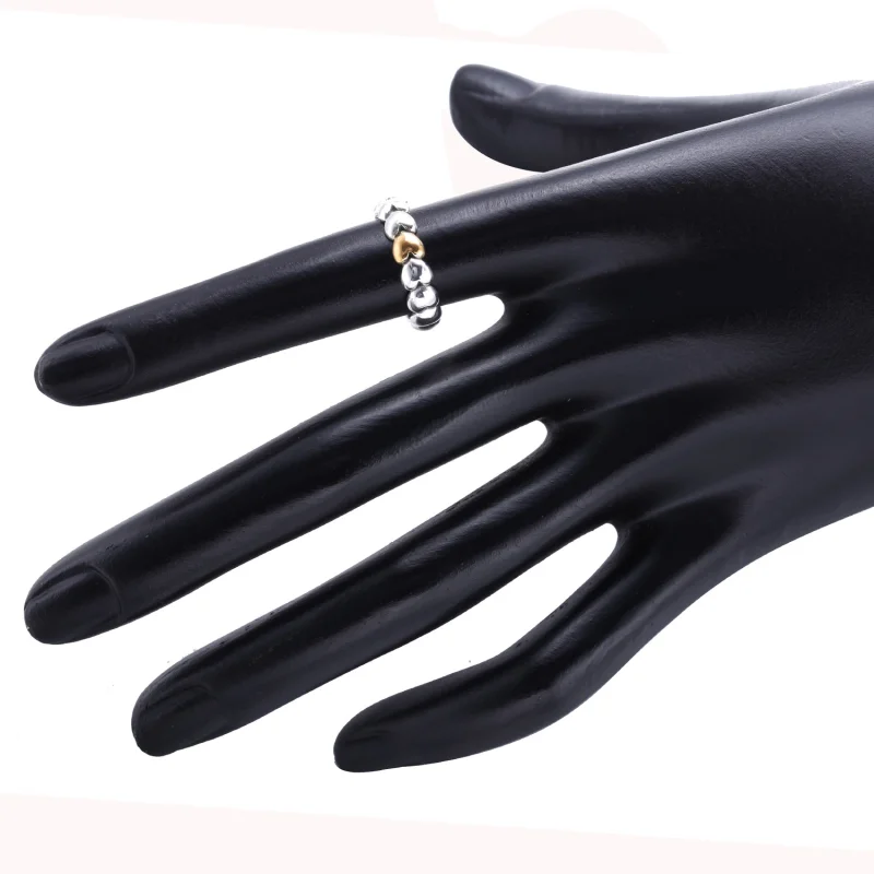 (imagem para) Hearts Anel PANDORA de Prata with 14k heart - 190898 - Visualizar 3