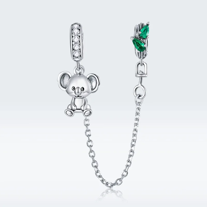 (imagem para) Corrente de Segurança Coala Fofo estilo Pandora - SCC1523 - Visualizar 5