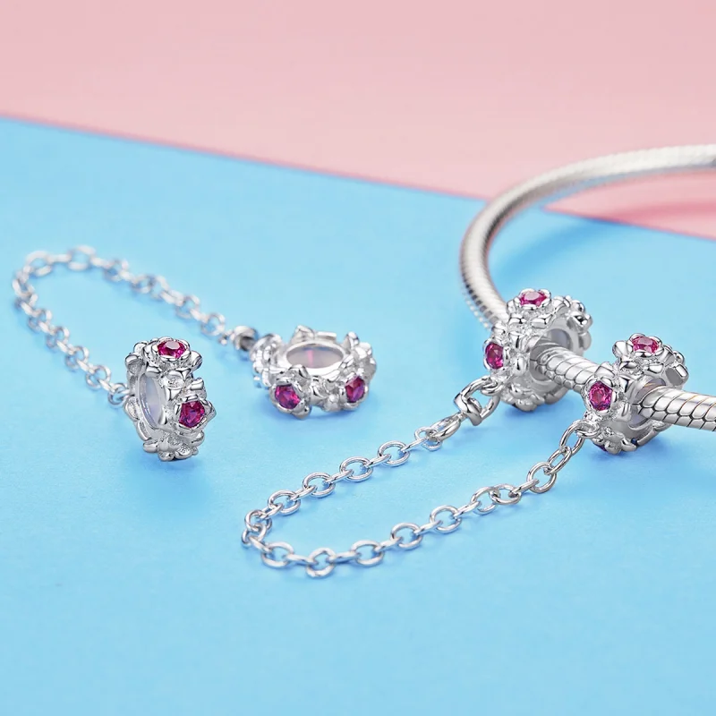 (imagem para) Corrente de Segurança Fada da fada estilo Pandora - BSC035 - Visualizar 3