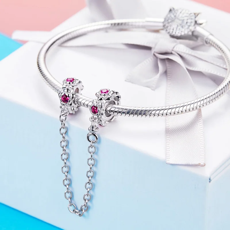 (imagem para) Corrente de Segurança Fada da fada estilo Pandora - BSC035 - Visualizar 4