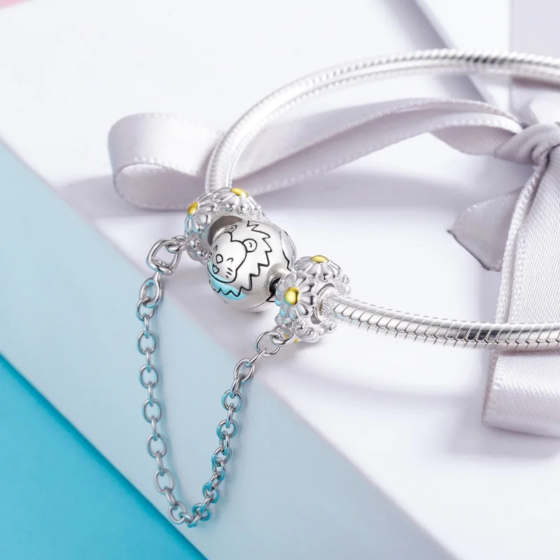 (imagem para) Corrente de Segurança Margarida estilo Pandora - SCC618 - Visualizar 5
