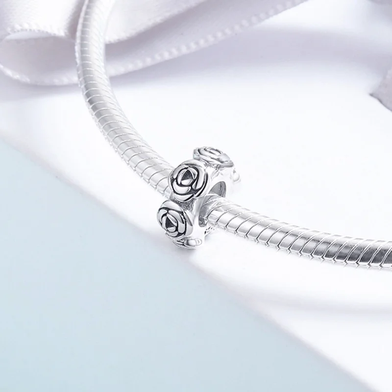 (imagem para) Separador Coroa de Rosa estilo Pandora - SCC596 - Visualizar 4