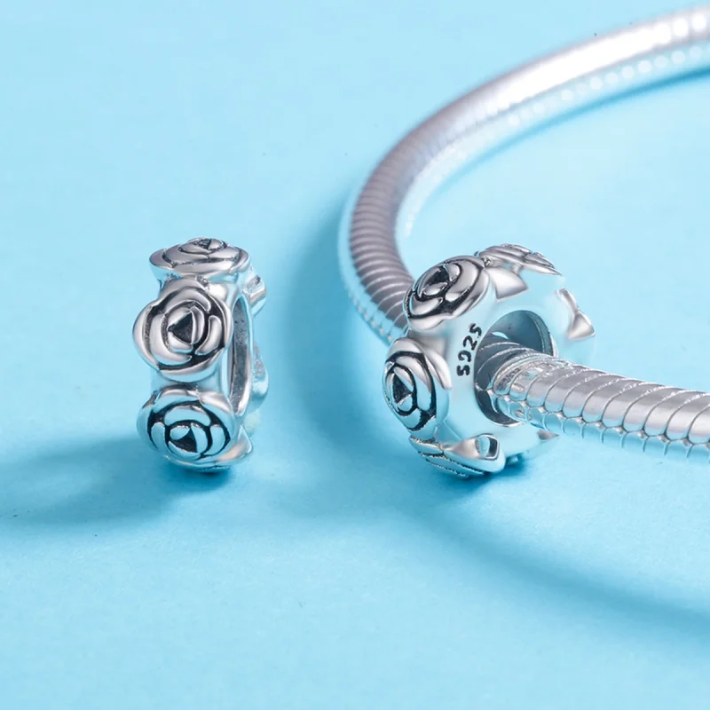 (imagem para) Separador Coroa de Rosa estilo Pandora - SCC596 - Visualizar 5