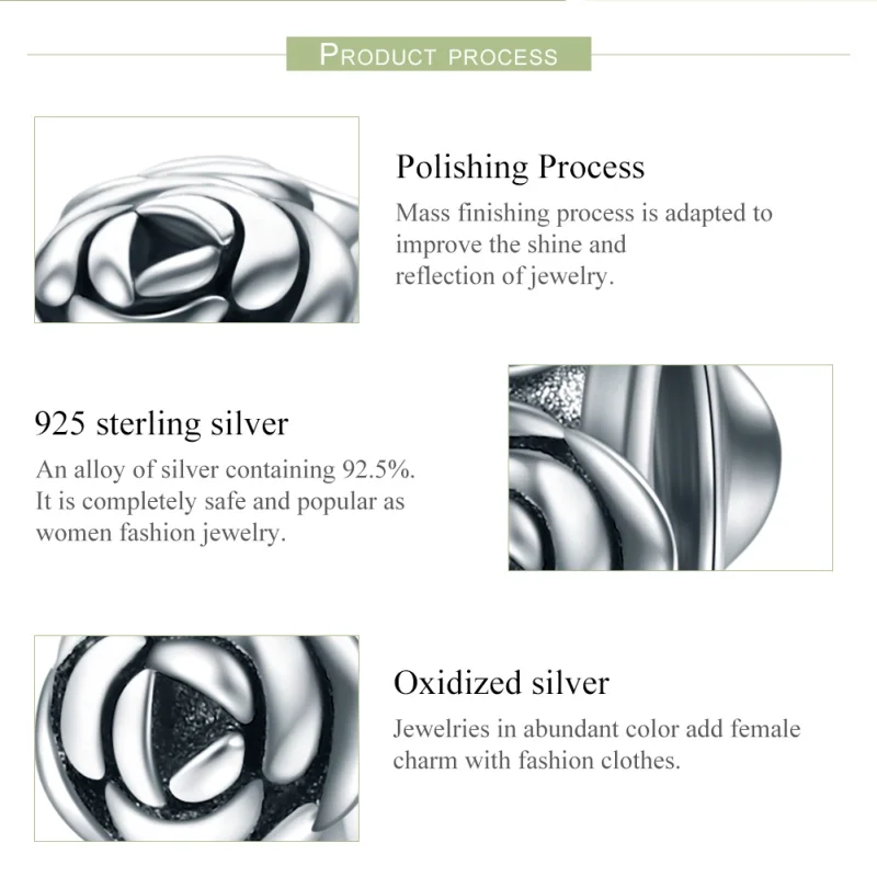 (imagem para) Separador Coroa de Rosa estilo Pandora - SCC596 - Visualizar 7