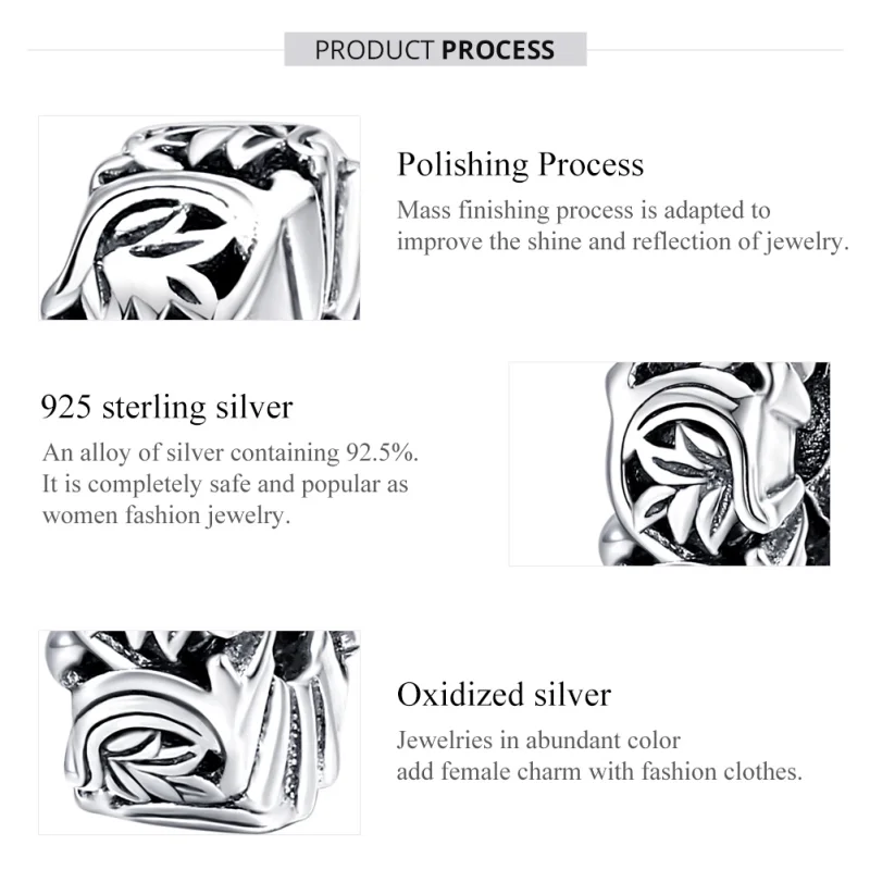 (imagem para) Separador Vines Vintage estilo Pandora - SCC1601 - Visualizar 7