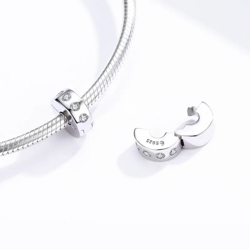 (imagem para) Separador zircônia cúbica estilo Pandora - BSC165 - Visualizar 4