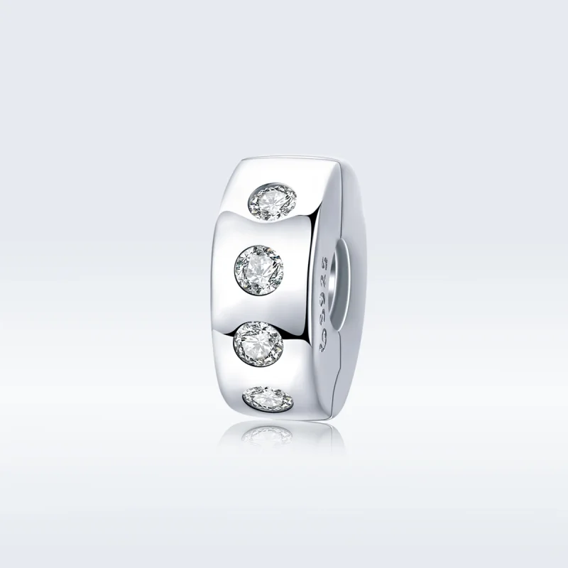 (imagem para) Separador zircônia cúbica estilo Pandora - BSC165 - Visualizar 5