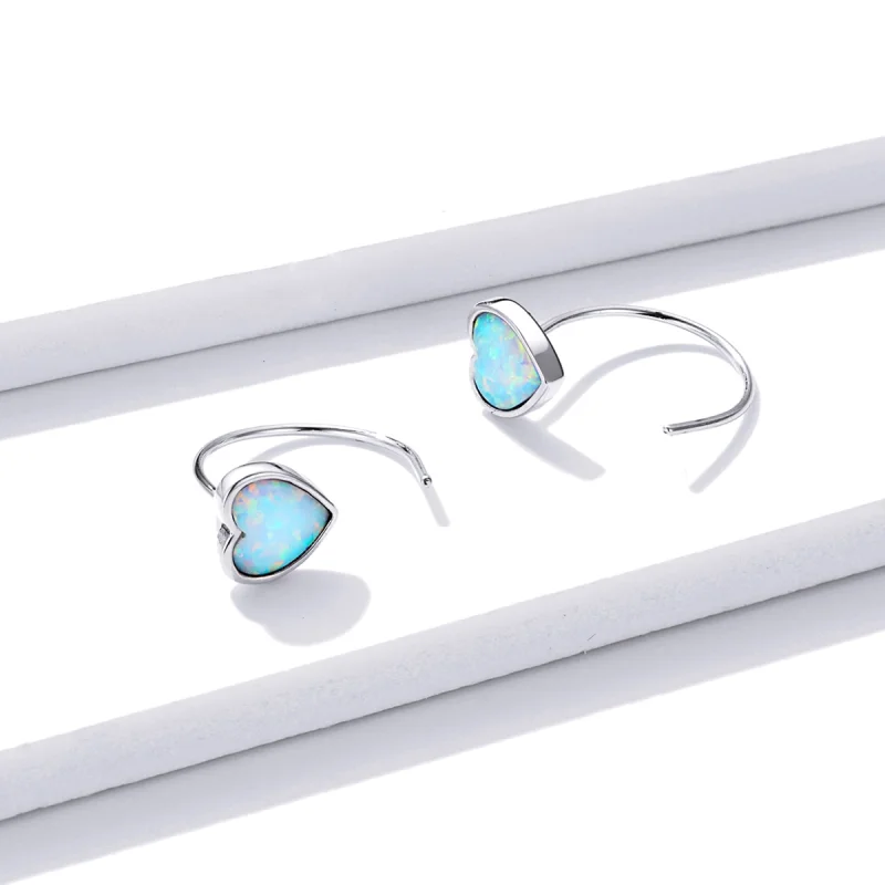 (imagem para) Pandora Style Aurora Romance Stud Earrings - BSE499 - Visualizar 3