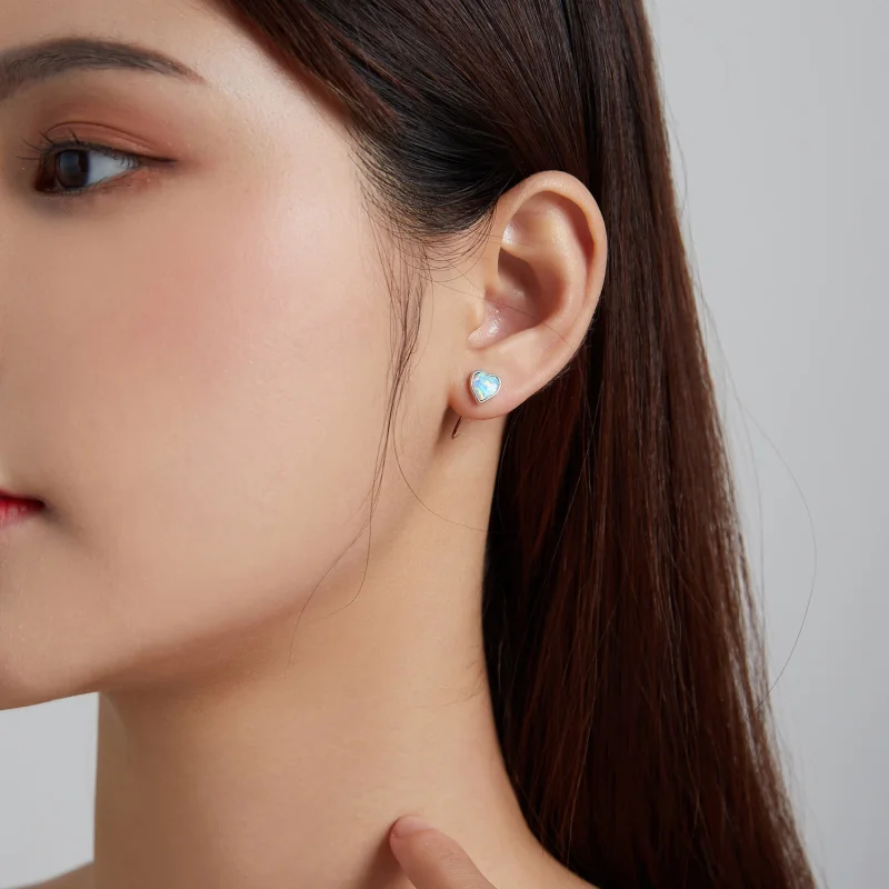 (imagem para) Pandora Style Aurora Romance Stud Earrings - BSE499 - Visualizar 6