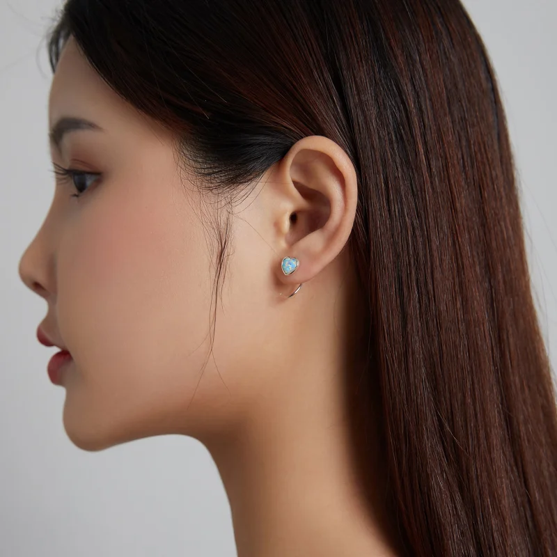 (imagem para) Pandora Style Aurora Romance Stud Earrings - BSE499 - Visualizar 7