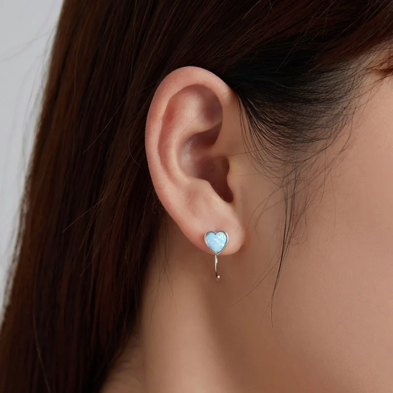 (imagem para) Pandora Style Aurora Romance Stud Earrings - BSE499 - Visualizar 8