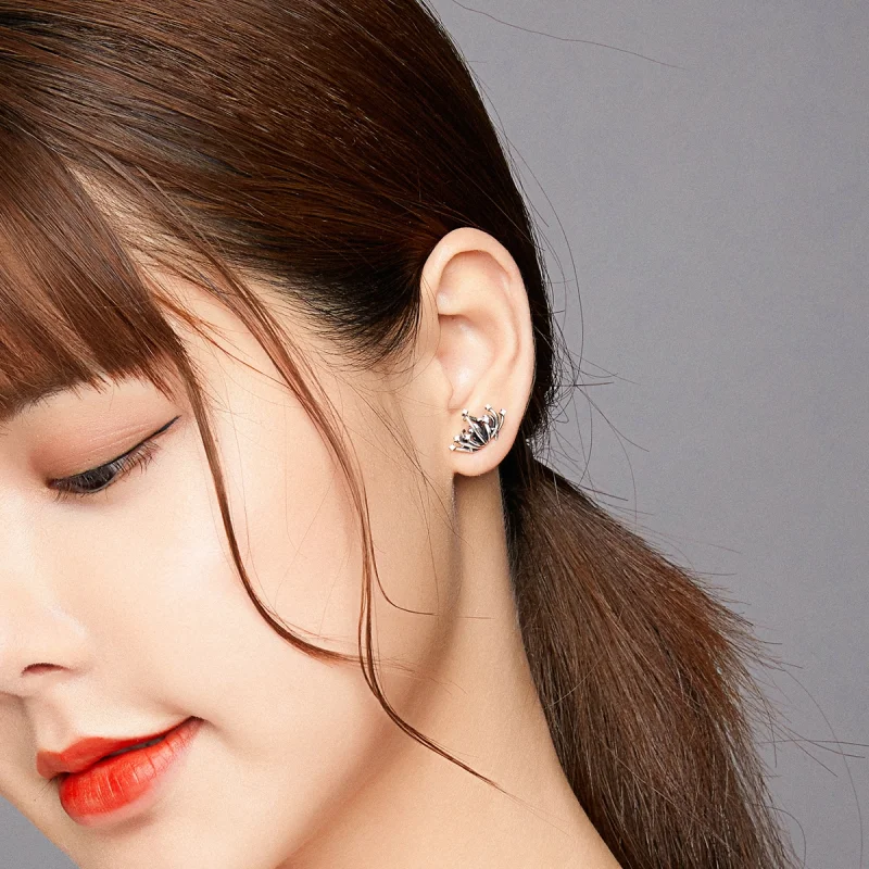 (imagem para) Pandora Style Bana Stud Earrings - SCE940 - Visualizar 5