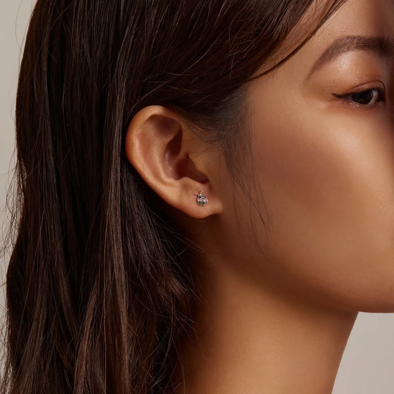 (imagem para) Pandora Style Colorful Beetle Stud Earrings - BSE560 - Visualizar 7