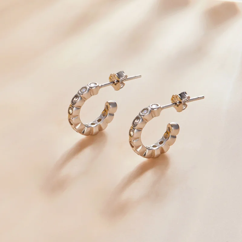 (imagem para) Pandora Style Personality Stud Earrings - SCE1175-A - Visualizar 2