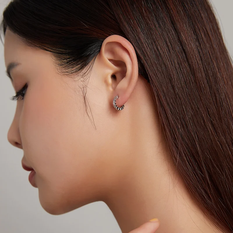 (imagem para) Pandora Style Personality Stud Earrings - SCE1175-A - Visualizar 4