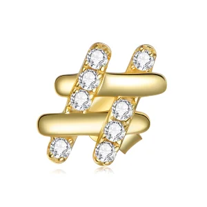 (imagem para) Pandora Style Secret Symbol - # Stud Earrings - SCE1071