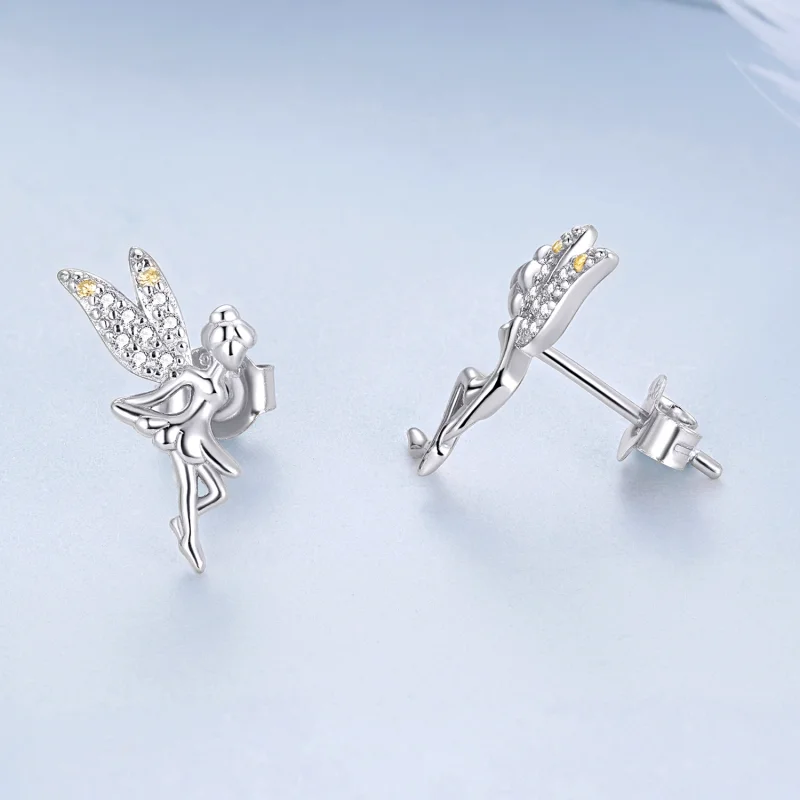 (imagem para) Pandora Style Spring Spirit Stud Earrings - BSE046 - Visualizar 10