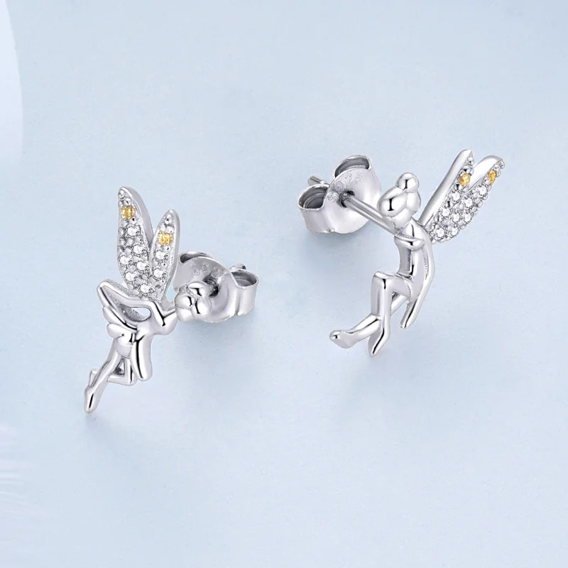 (imagem para) Pandora Style Spring Spirit Stud Earrings - BSE046 - Visualizar 11