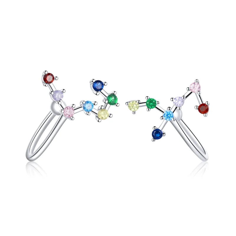 (imagem para) Pandora Style Star Track Stud Earrings - BSE457