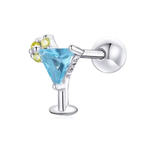 (imagem para) Pandora Style Summer Sweetheart - Ice Drink Stud Earrings - BSE489