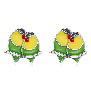 (imagem para) Pandora Style Two Orioles Stud Earrings - SCE1278