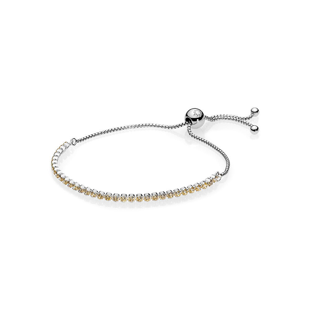 bracelete dourado pandora
