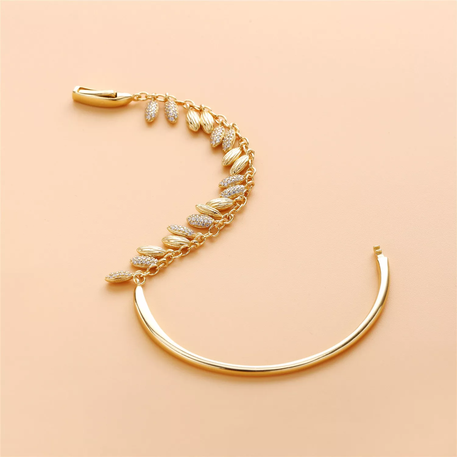 Bracelete Rígido PANDORA Shine Sementes Da Vida