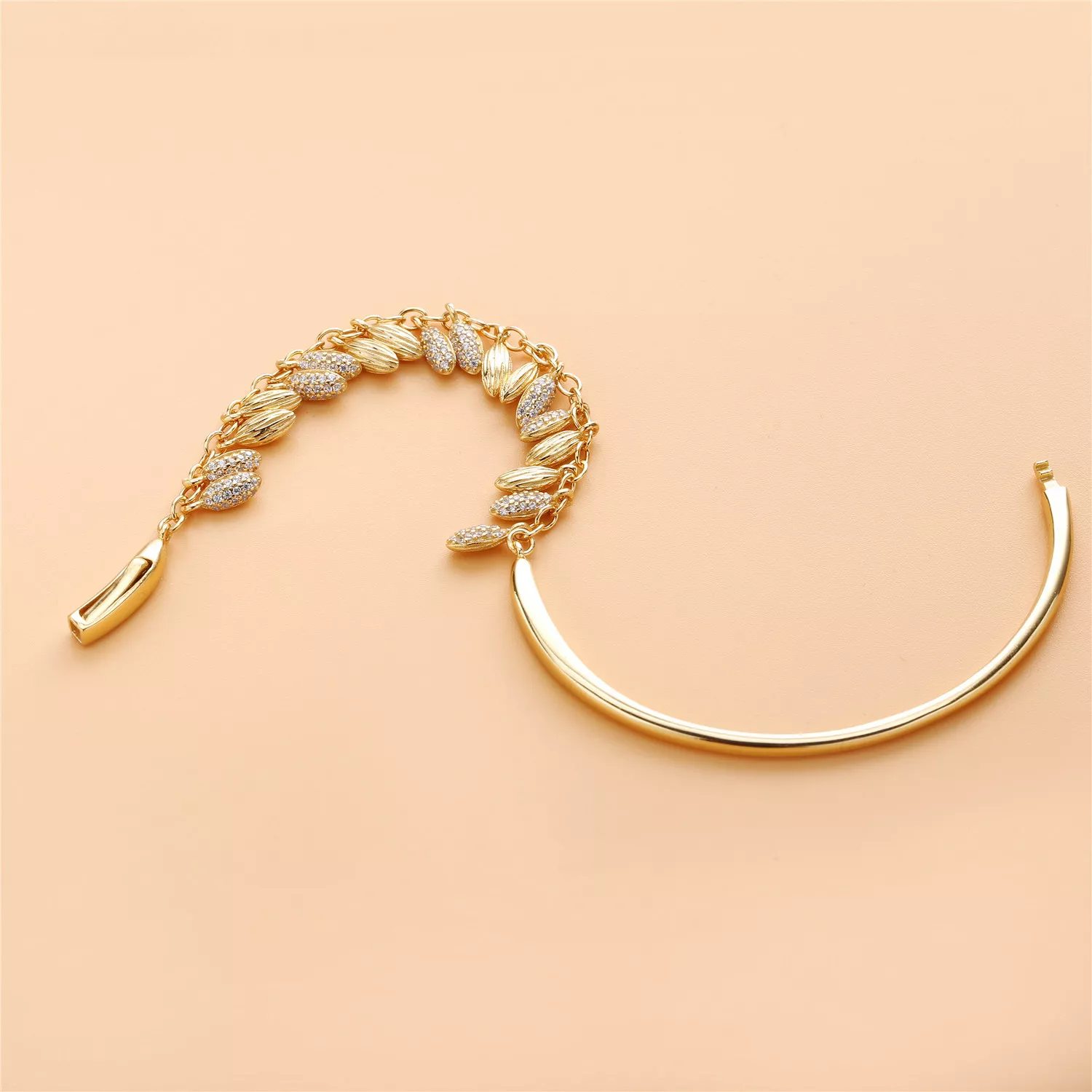 Bracelete Rígido PANDORA Shine Sementes Da Vida