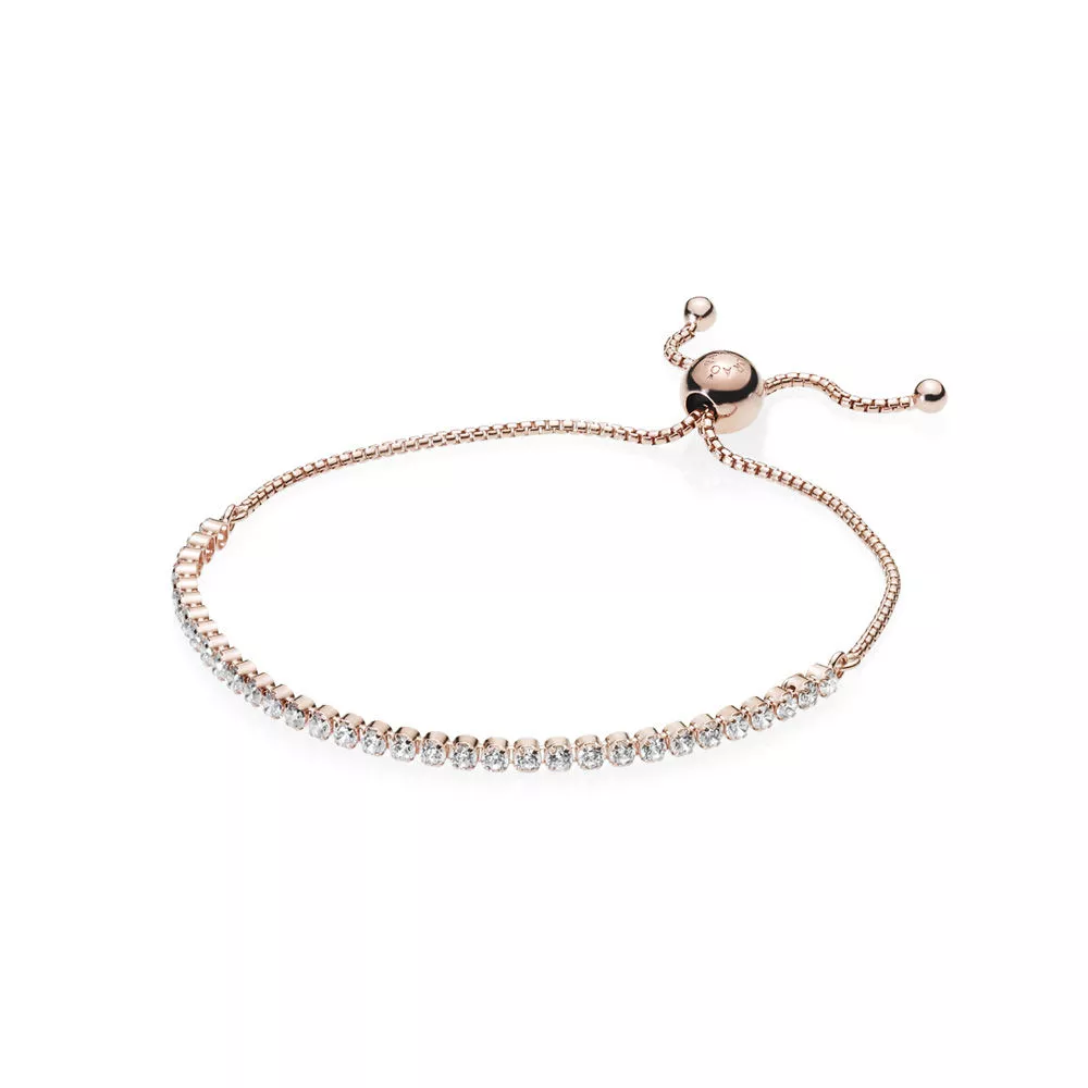 pulseira pandora coração rose
