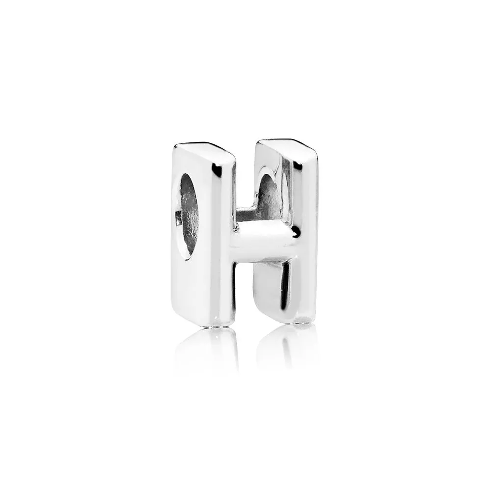 Charm berloques PANDORA Letra H - 797462