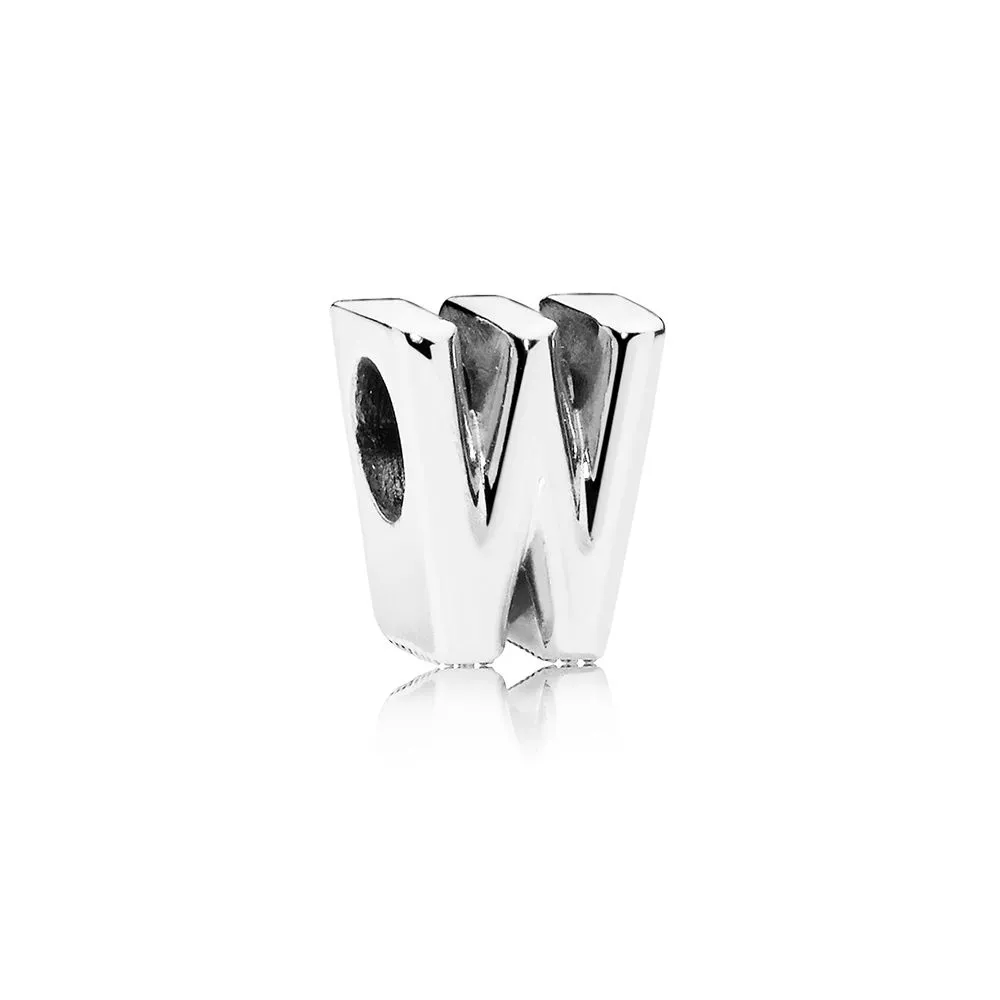 Charm berloques PANDORA Letra W - 797477