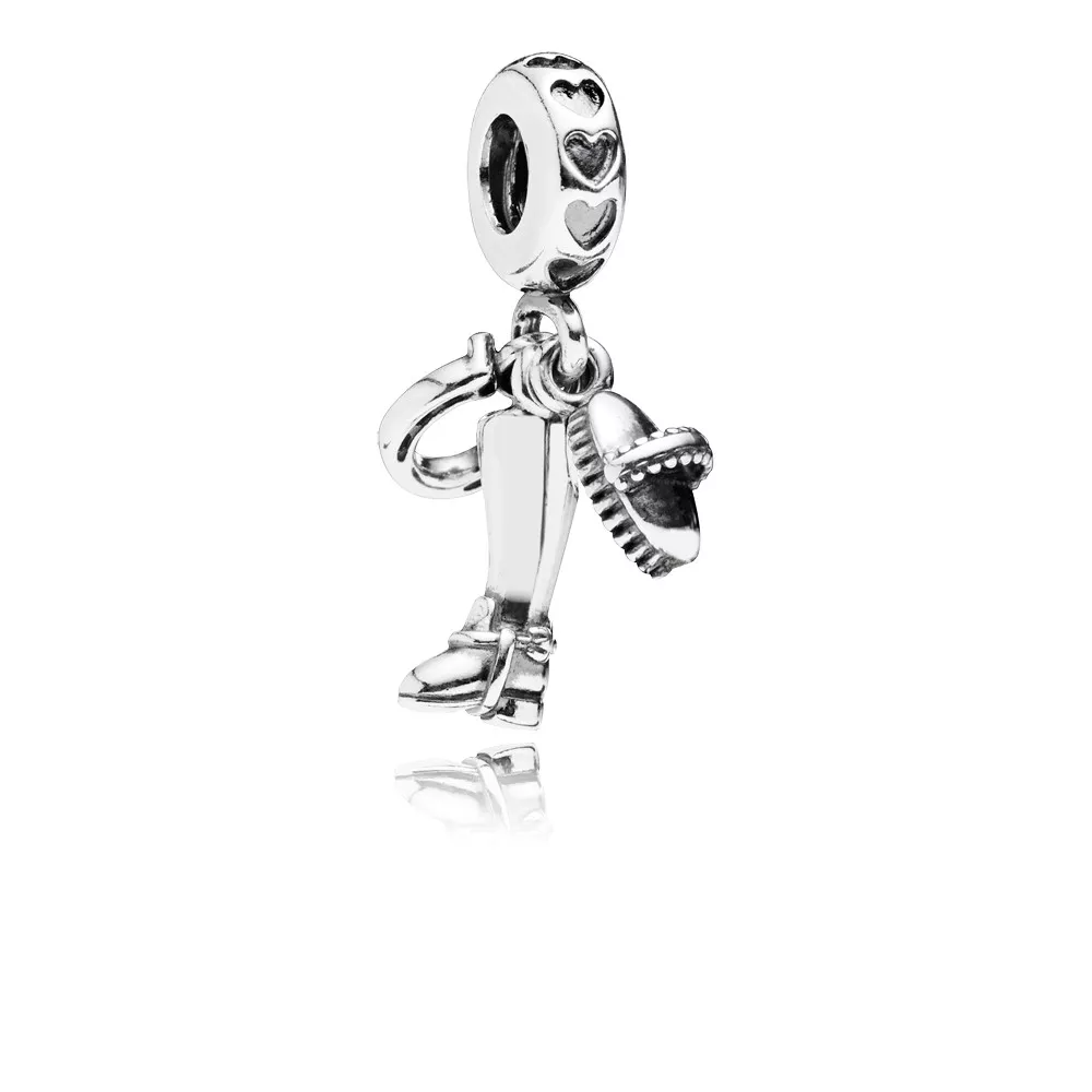 charm pandora de prata pendente country 791265